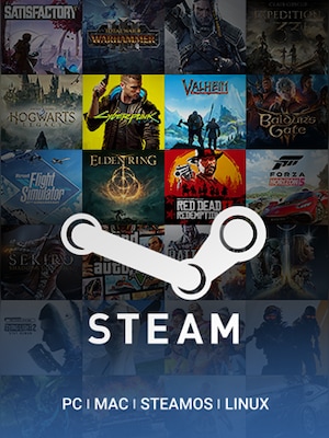 Carte Steam – 5$ USD – Code Global