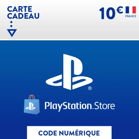 Carte PlayStation Network 10€ - France (PSN)