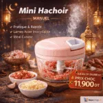 Broyeur Multifonction – Chopper Rapide pour Légumes, Fruits, Viande & Herbes