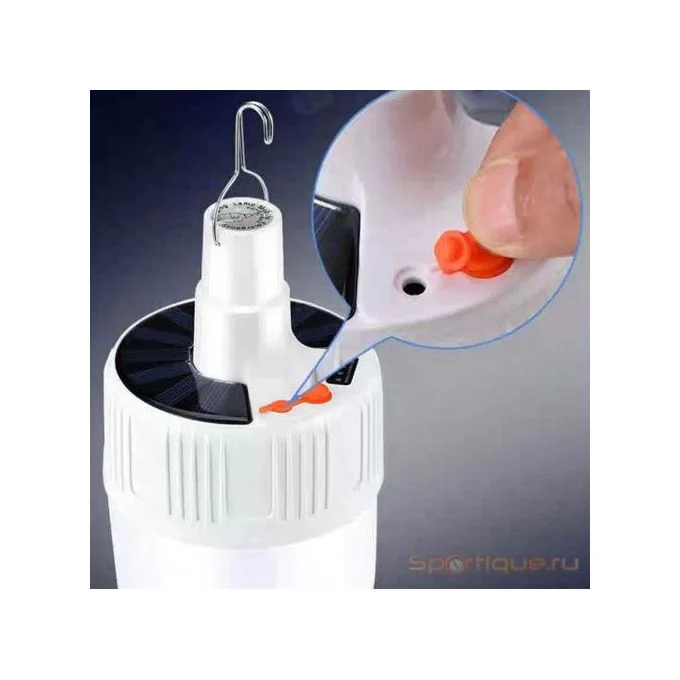 Lampe de Camping Rechargeable Solaire & USB – LED Portable Étanche