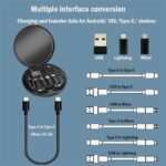 Kit Adaptateurs Fast Charging 60W – Type-C / USB-C / Micro-USB / Lightning – OTG & Boîte de Rangement – Image 2