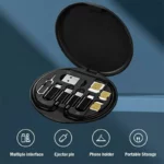 Kit Adaptateurs Fast Charging 60W – Type-C / USB-C / Micro-USB / Lightning – OTG & Boîte de Rangement – Image 5