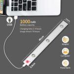 Lumière LED Sans Fil Rechargeable USB – Détecteur de Mouvement & Veilleuse Ultra Fine pour Cuisine, Chambre, Armoire – Image 6