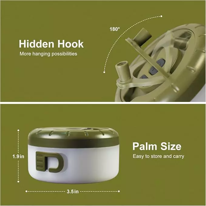 Guirlande LED Extérieure 2-en-1 – 8 m, 5 Modes, Camping & Jardin – Image 6