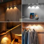 Lumière LED Sans Fil Rechargeable USB – Détecteur de Mouvement & Veilleuse Ultra Fine pour Cuisine, Chambre, Armoire – Image 3