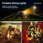 Guirlande LED Extérieure 2-en-1 – 8 m, 5 Modes, Camping & Jardin – Image 2