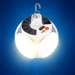Lampe LED Rechargeable Solaire & USB – 5 Modes d’Éclairage Étanche
