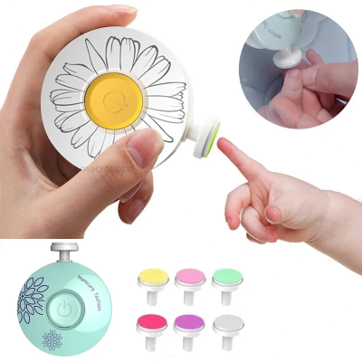 Lime à Ongles Électrique Bébé - Coupe Douce et Sûre sans Risque