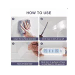 Bande Adhésive Double Face Silicone 3M – Transparente, Réutilisable & Résistante à la Chaleur – Image 2