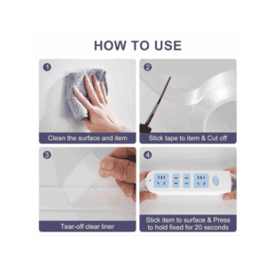 Bande Adhesive Double Face Silicone4