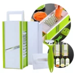 Râpe Coupe-Légumes 4 Côtés – Râpe Multifonction pour Légumes, Fruits et Fromages