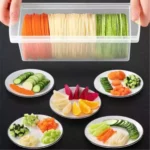 Râpe Coupe-Légumes 4 Côtés – Râpe Multifonction pour Légumes, Fruits et Fromages – Image 2