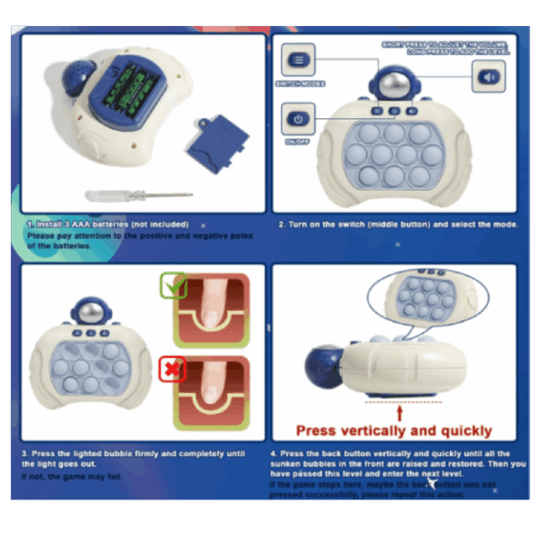 Jeu Fast Push Puzzle – Jeu de Réflexe et Rapidité – Image 1