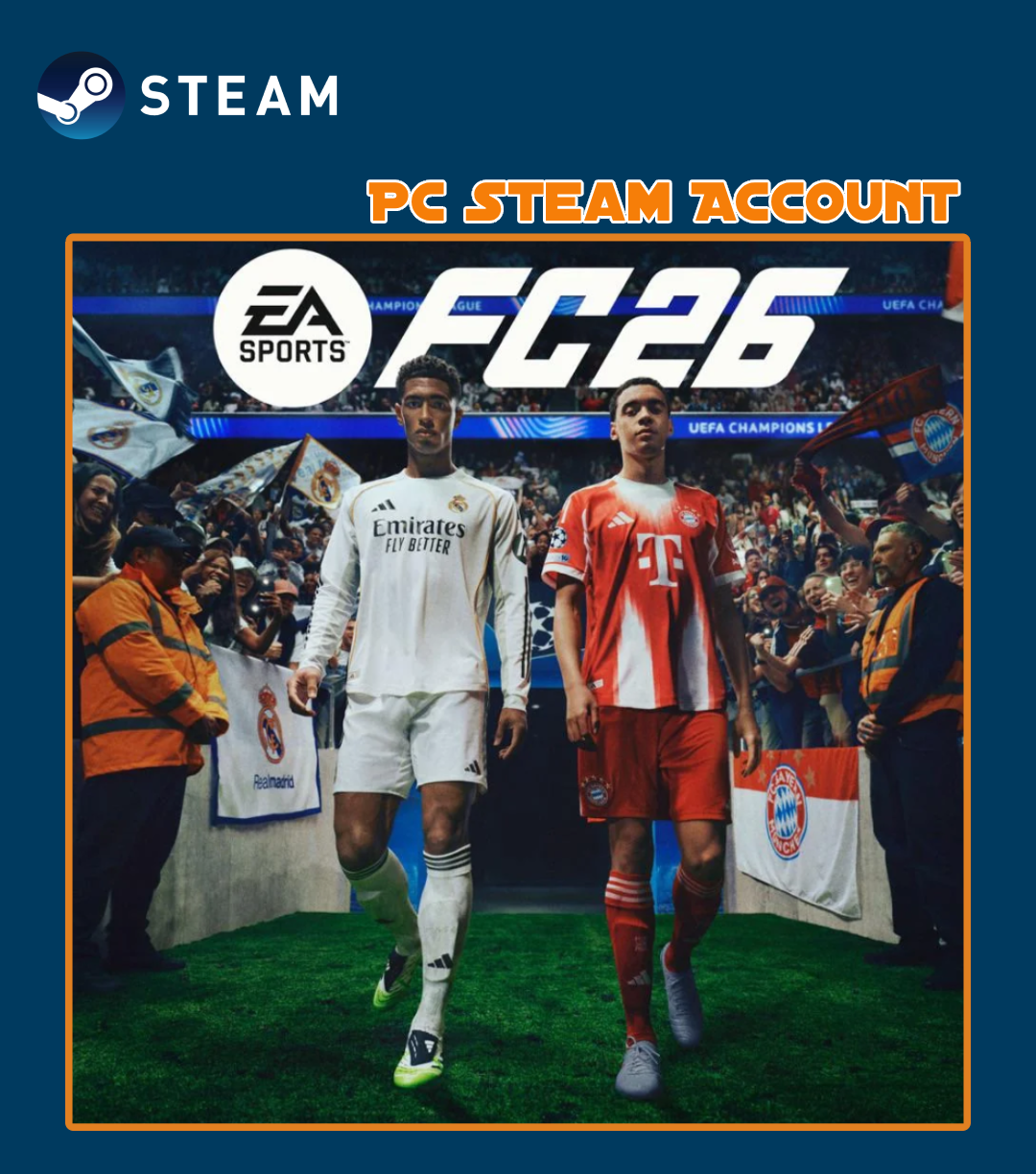 EA SPORTS FC 26 - Compte Steam PC (Jeu préinstallé)