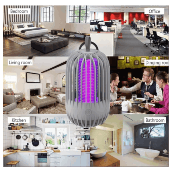 Lampe Anti-Moustique Électrique E1426 – LED UV – Image 1