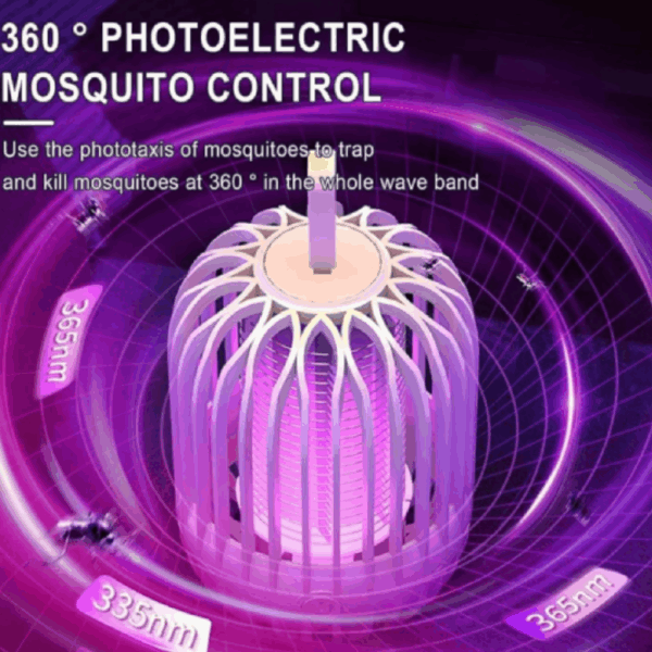 Lampe Anti-Moustique Électrique E1426 – LED UV – Image 2