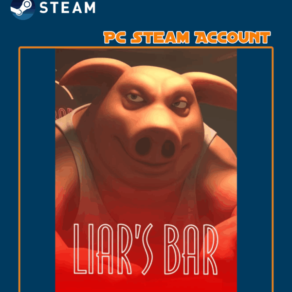 Liar's Bar – Compte Steam pour PC (Jeu préinstallé)