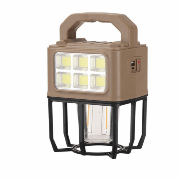 Lampe Solaire Multi-Sources BY-9802A – Recharge Solaire – Image 2