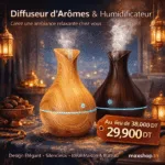 Diffuseur d'Huiles Essentielles USB - Brumisateur Aromathérapie Portable