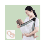 Écharpe Porte-Bébé – Confort et Sécurité pour Bébé et Parent – Image 4