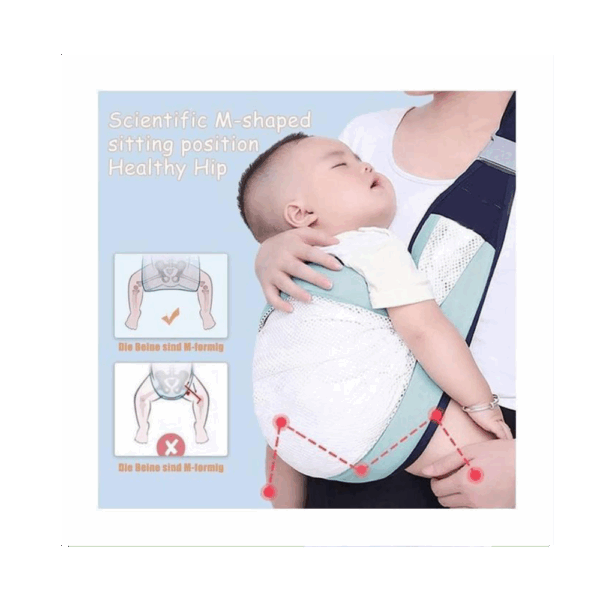 Écharpe Porte-Bébé – Confort et Sécurité pour Bébé et Parent – Image 4
