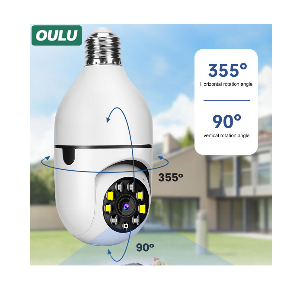 Caméra WiFi Panoramique 360° – Surveillance Intelligente à Distance