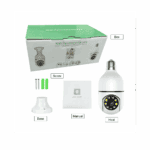 Caméra WiFi Panoramique 360° – Surveillance Intelligente à Distance – Image 2