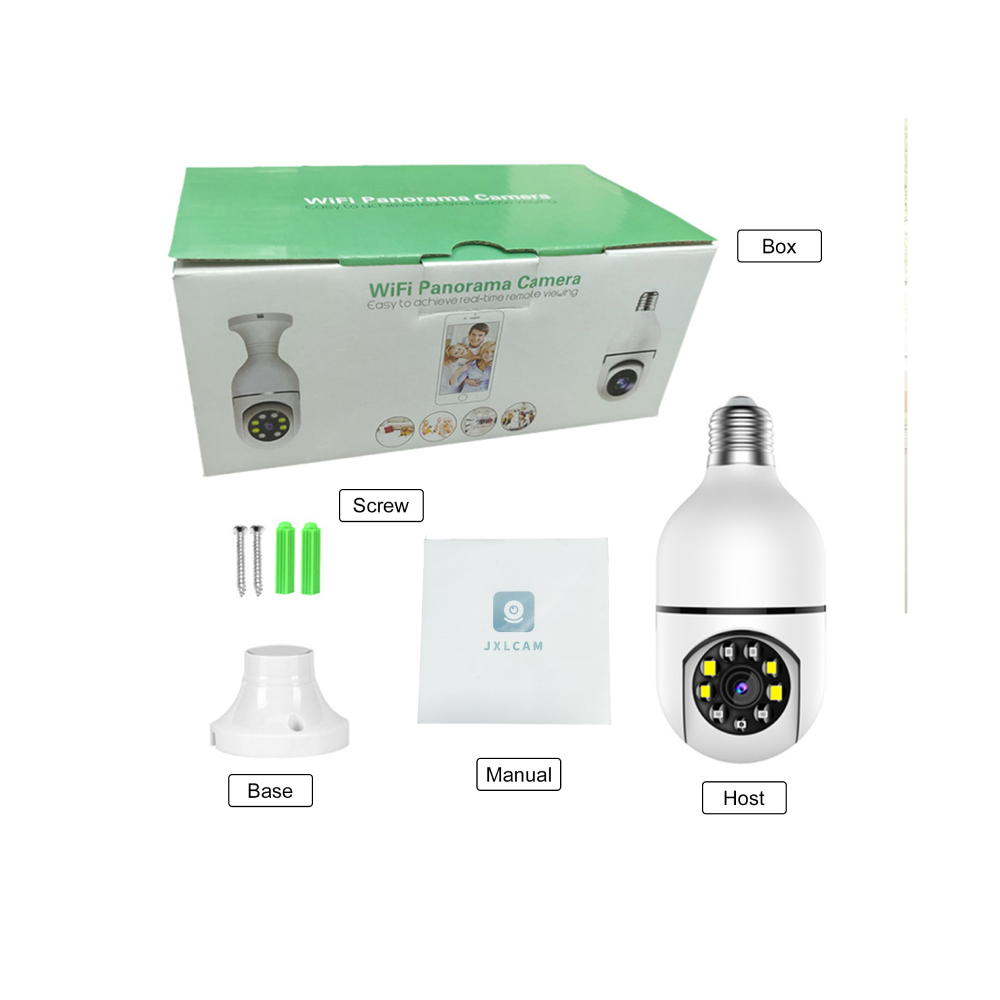 Caméra WiFi Panoramique 360° – Surveillance Intelligente à Distance