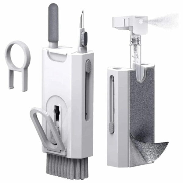 Kit de Nettoyage Multifonction 8 en 1 - Outils de Nettoyage Précis pour Téléphone, Ordinateur, Console et Objets Délicats