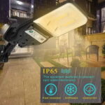 Lampadaire Solaire avec Détecteur de Mouvement 526-2 – Éclairage Extérieur LED – Image 3