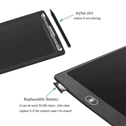 Tablette d’Écriture LCD 8.5" – Écologique & Réutilisable – Image 3