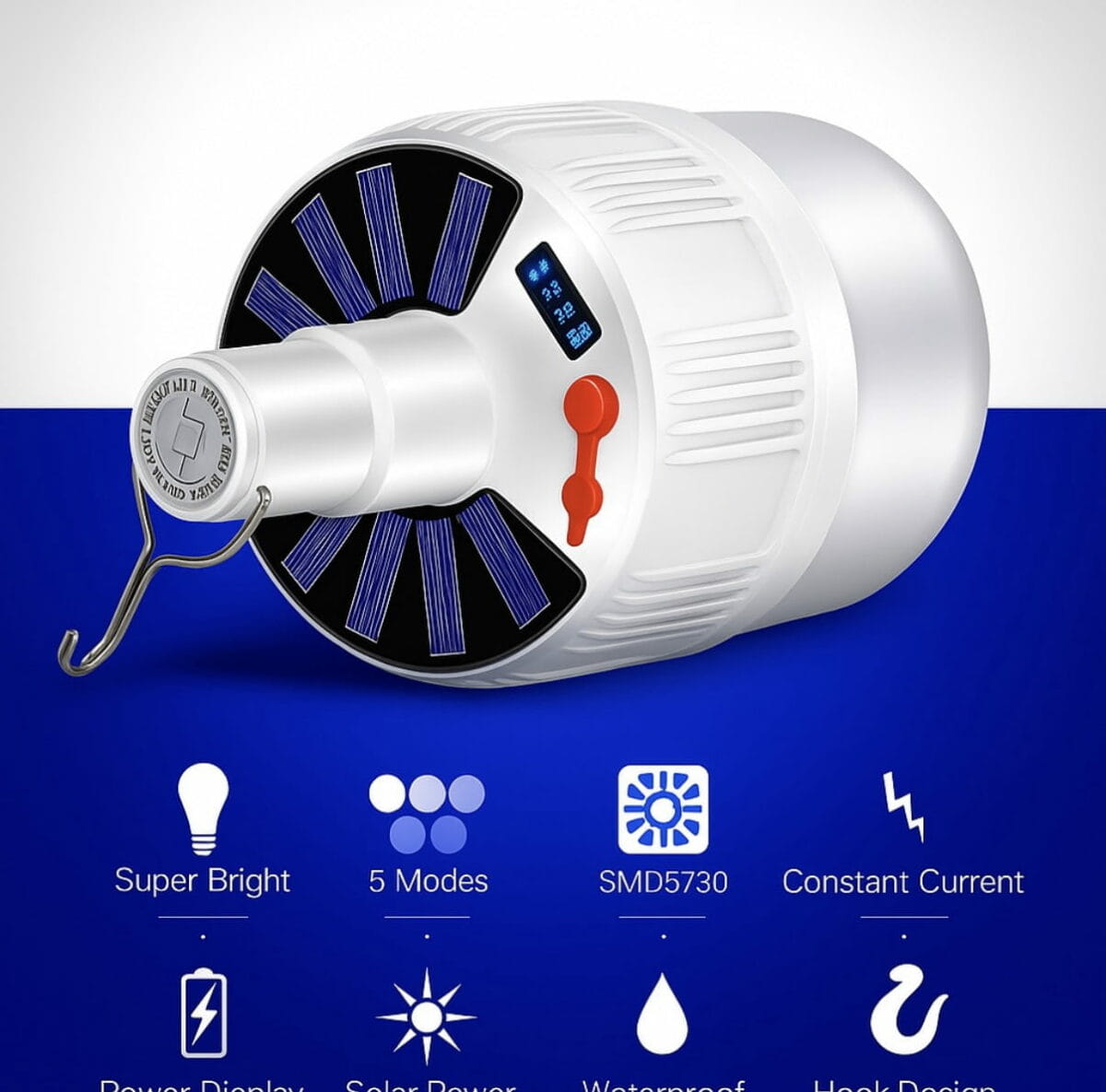 screenshot-42 Lampe de Camping Rechargeable Solaire & USB – LED Portable Étanche – Image 2
