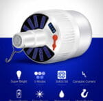 Lampe de Camping Rechargeable Solaire & USB – LED Portable Étanche – Image 2