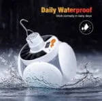 Lampe LED Rechargeable Solaire & USB – 5 Modes d’Éclairage Étanche – Image 3