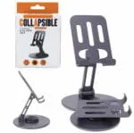 Support de Téléphone Rotatif à Poser - Base Antidérapante pour Bureau