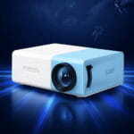 Mini Vidéoprojecteur LED – 1080P Full HD Home Cinéma Portable Compatible Smartphone & PC