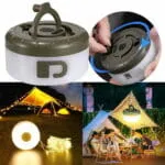 Guirlande LED Extérieure 2-en-1 – 8 m, 5 Modes, Camping & Jardin