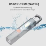 Lampe de Poche LED ZJ-119 – Zoom réglable 300 Lumens, compacte et puissante