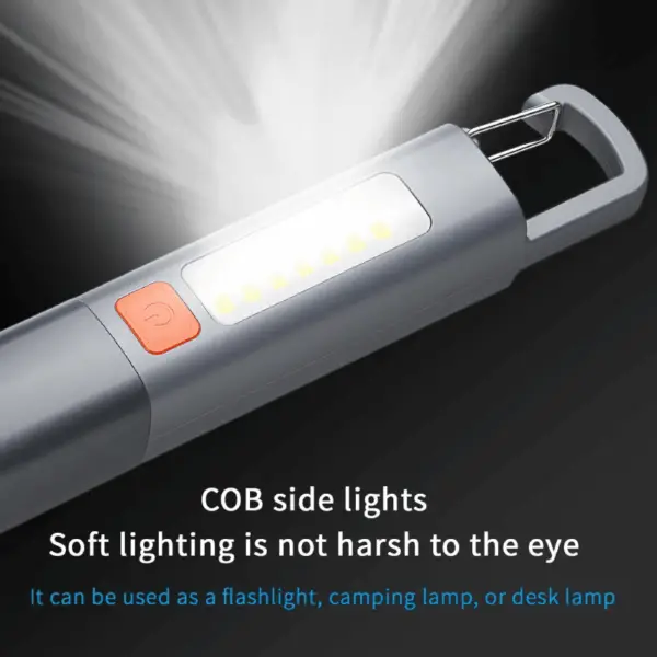 Lampe de Poche LED ZJ-119 – Zoom réglable 300 Lumens, compacte et puissante – Image 2