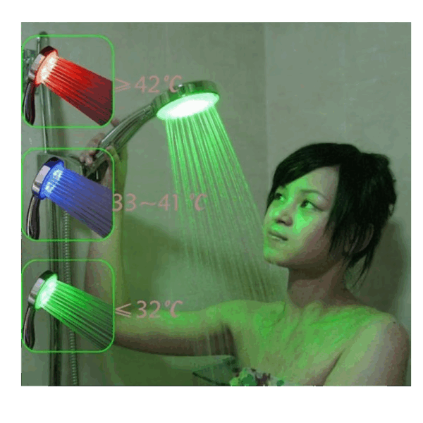 Pommeau de Douche LED  – Éclairage Coloré et Relaxant – Image 2