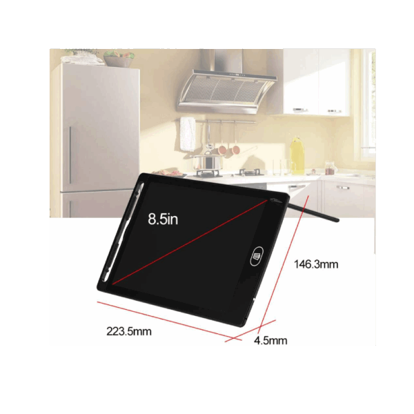 Tablette d’Écriture LCD 8.5" – Écologique & Réutilisable – Image 1