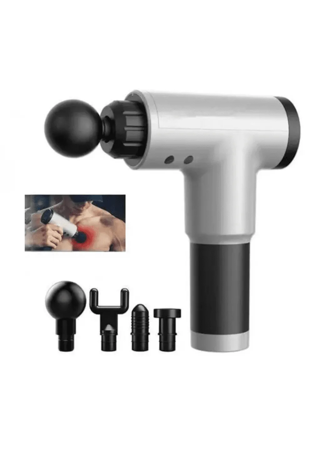 Massage Gun Haute Performance - Relaxation & Réduction des Douleurs Musculaires