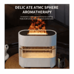 Diffuseur d’Arômes Rain Fire – Humidificateur & Lampe Ambiance avec Effet Pluie et Feu – Image 3