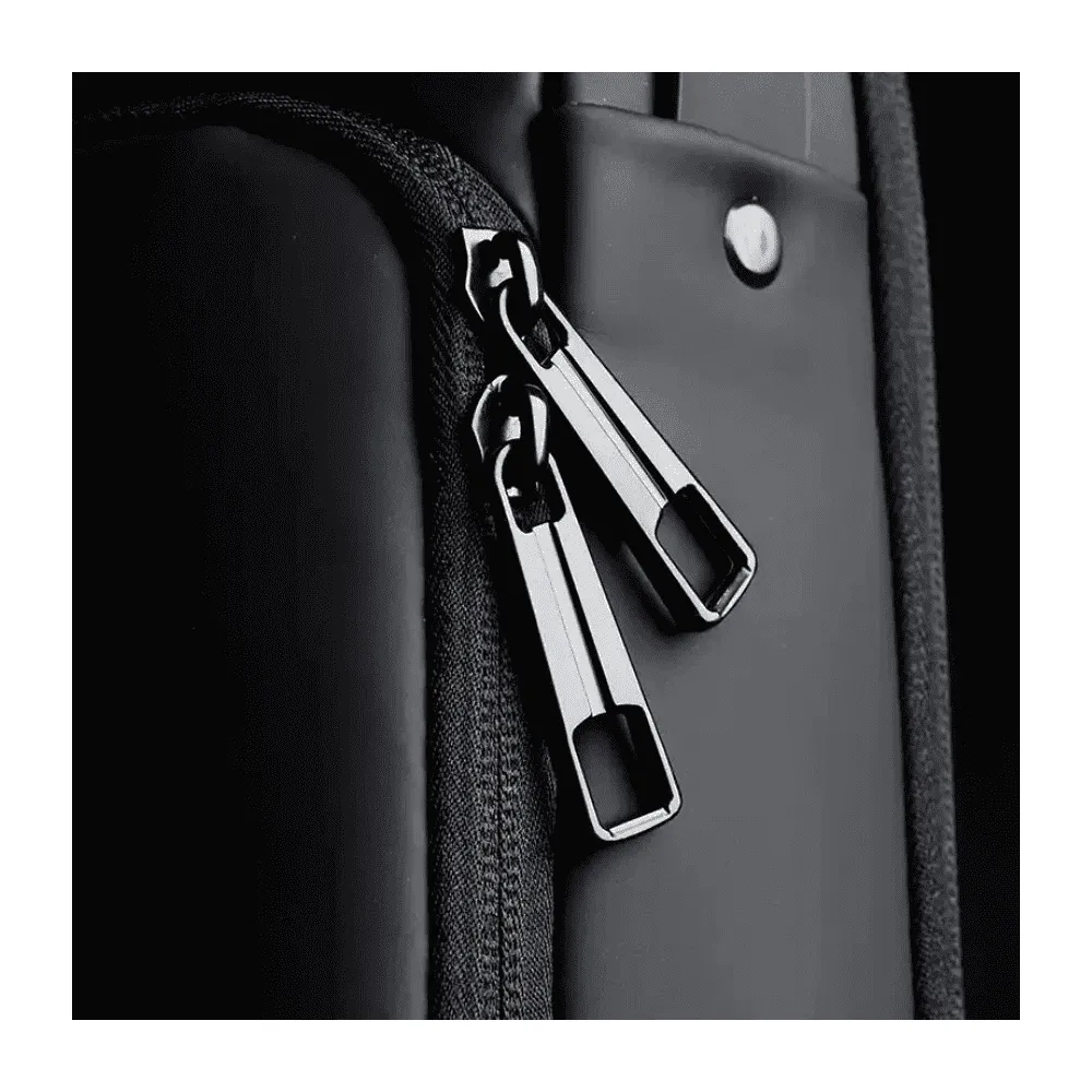 Sac de Poitrine Antivol FASHION – Port USB & Serrure de Sécurité – Noir – Image 3