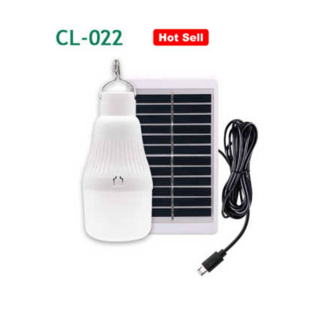 Lampe Solaire CClamp CL-022 – Éclairage LED Autonome avec Fixation Pince et Panneau Solaire Haute Efficacité