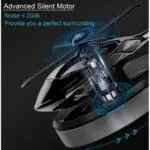 Diffuseur de Parfum Voiture Hélicoptère – Élégant & Rotatif – Image 11