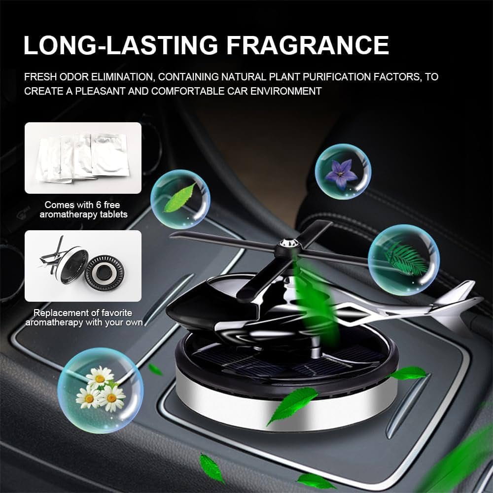 img_2885 Diffuseur de Parfum Voiture Hélicoptère – Élégant & Rotatif – Image 4