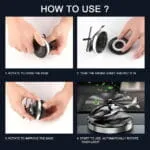 Diffuseur de Parfum Voiture Hélicoptère – Élégant & Rotatif – Image 2