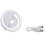 Anneau Lumière LED Portable - Lumière de Fill-in pour Selfies et Streaming - 3 Niveaux de Luminosité, USB Rechargeable – Image 2