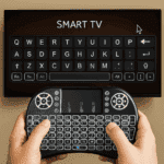 Mini Clavier Sans Fil 2,4GHz avec Touchpad & Rétroéclairage – Rechargeable & Multifonction